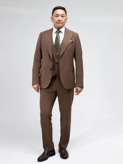 Костюм MAZALTOVMAN 3-ка премиум Коричневый