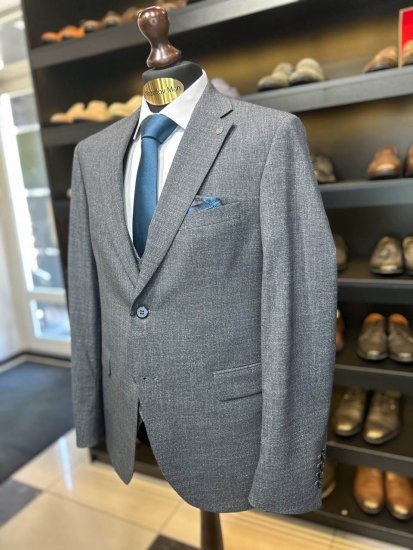 Костюм MAZALTOVMAN 3-ка премиум Серый фактурный